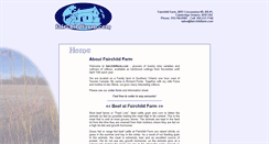 Desktop Screenshot of fairchildfarm.com